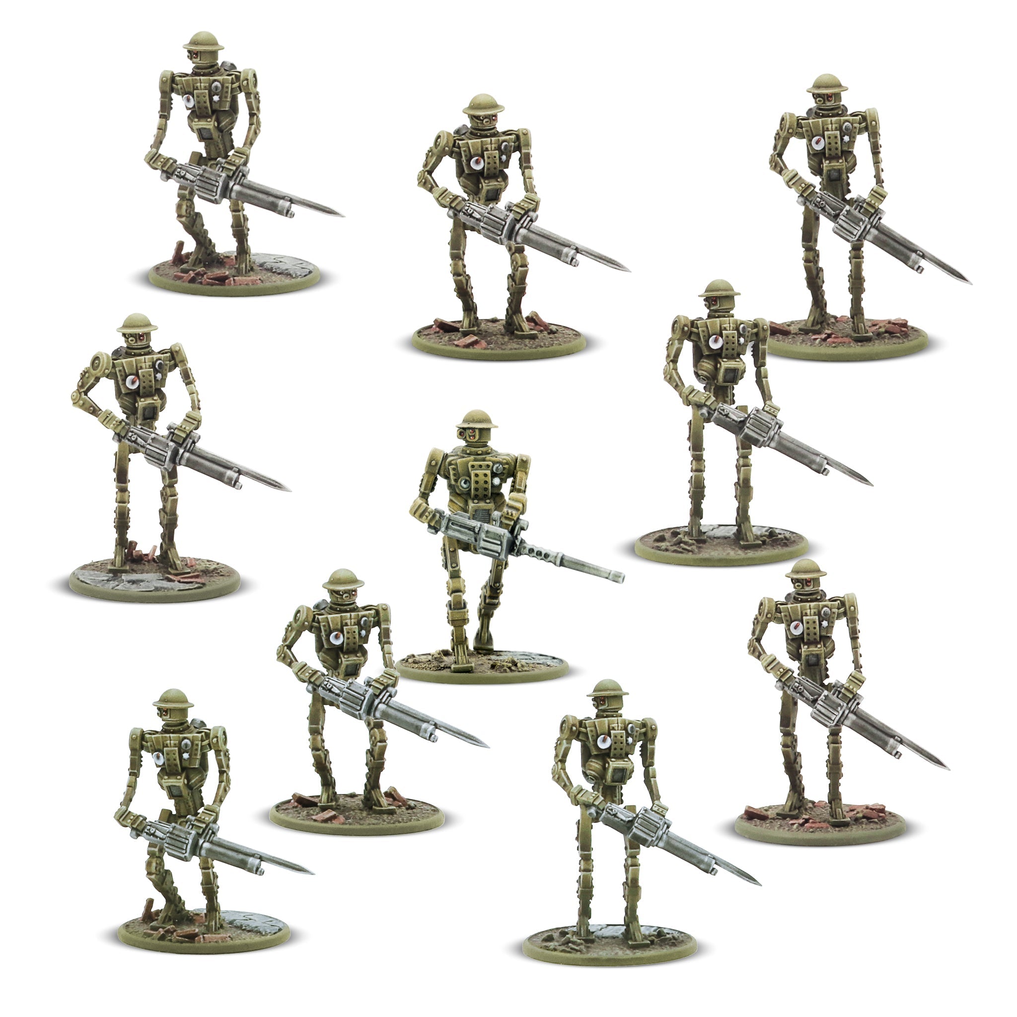 Konflikt '47 British Mk 1 Automated Infantry | Grognard Games