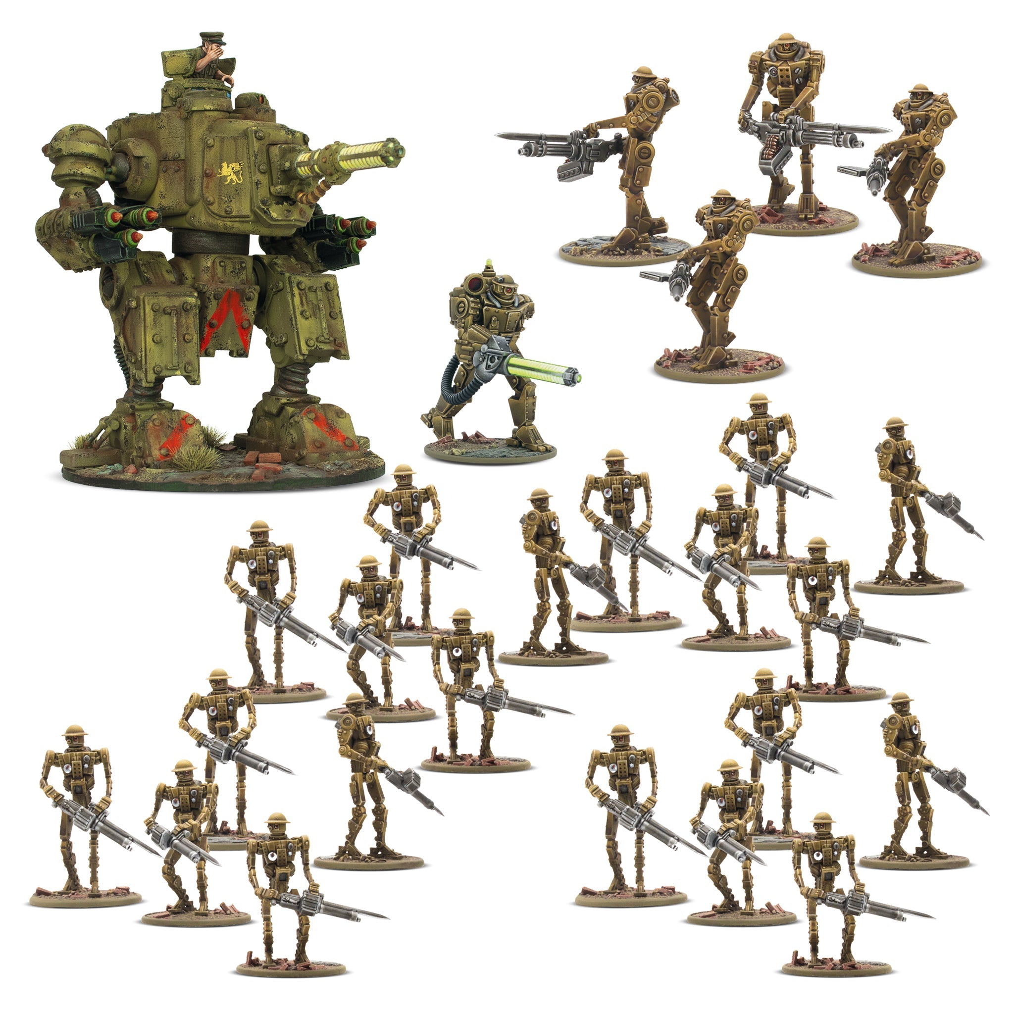 Konflikt '47 British Commonwealth Automated Battalion | Grognard Games