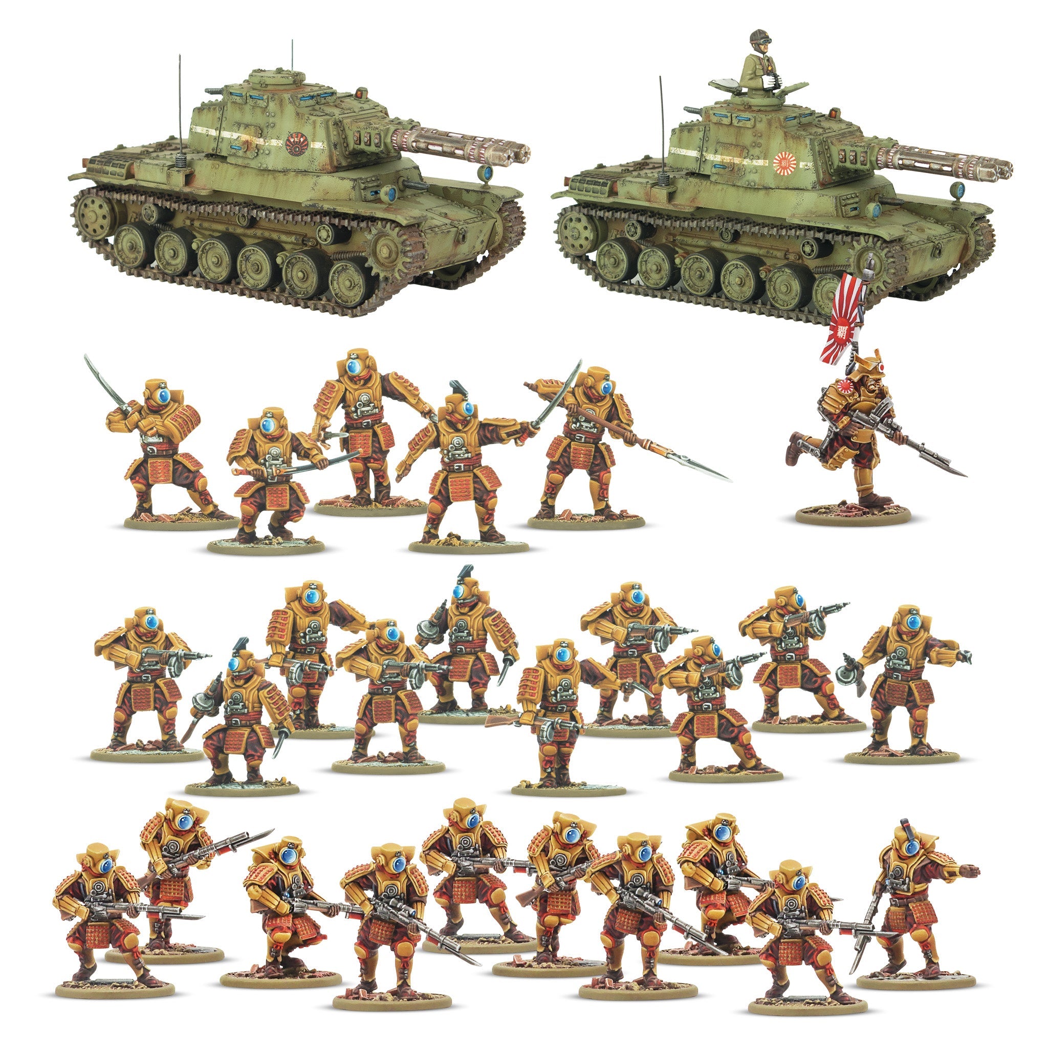 Konflikt '47 Empire of Japan Long Range Penetration Group | Grognard Games