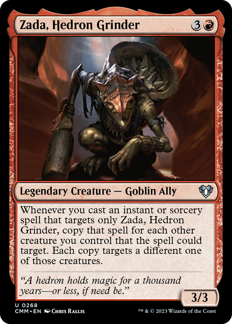 Zada, Hedron Grinder [Commander Masters] | Grognard Games