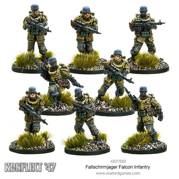 Fallschirmjager Falcon Infantry | Grognard Games