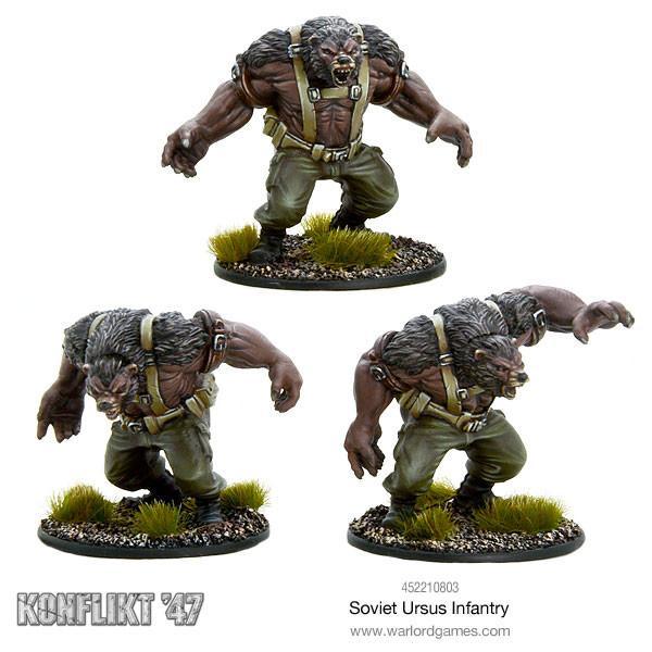 Soviet Ursus Infantry | Grognard Games