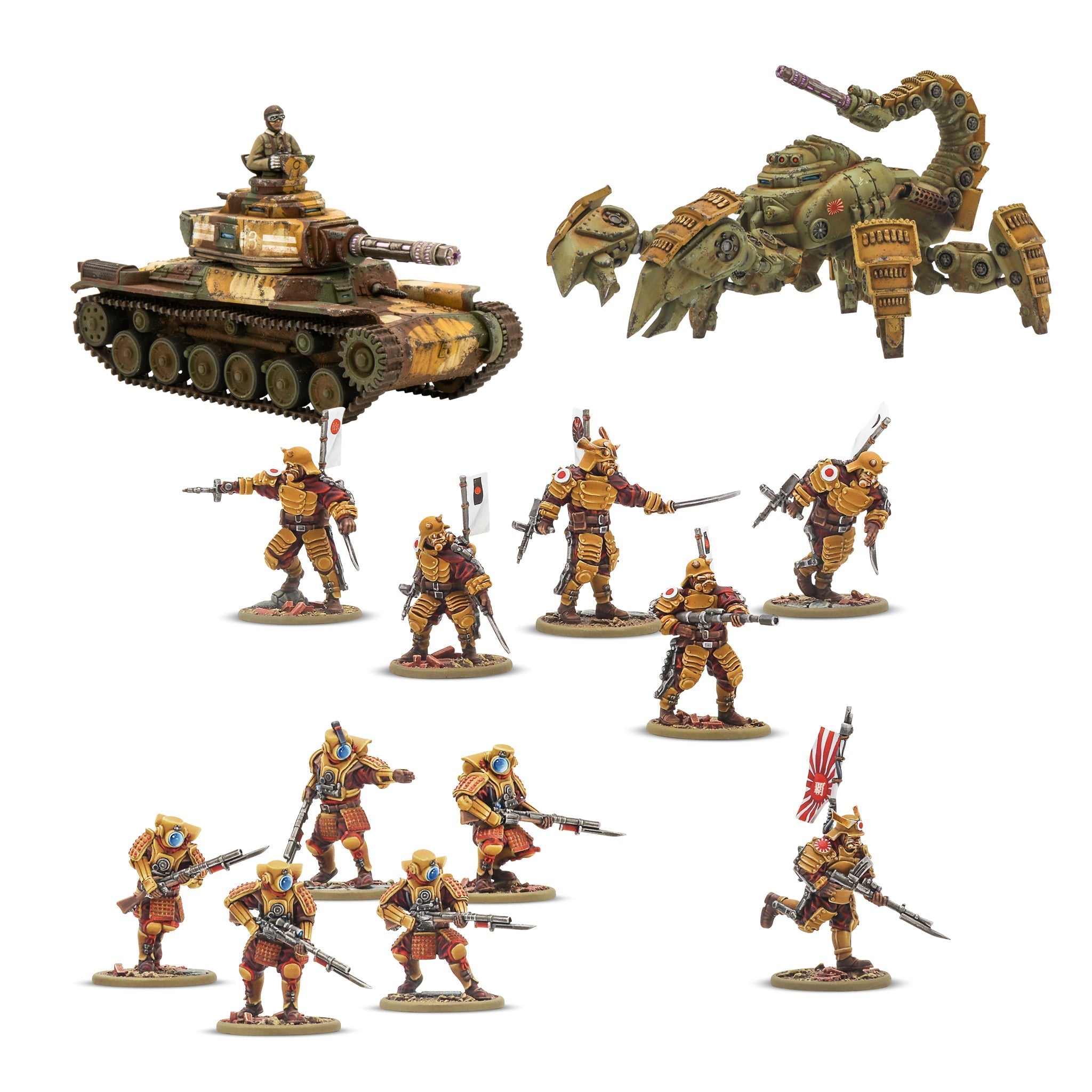 Konflikt '47 Empire of Japan starter army | Grognard Games