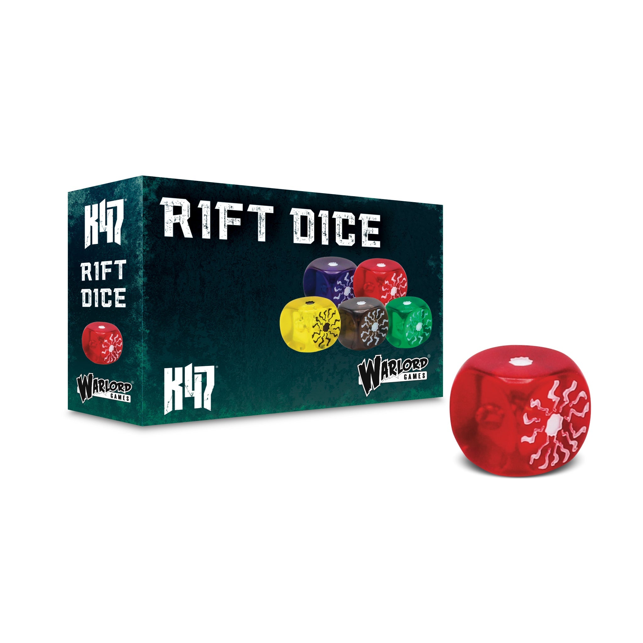 Konflikt '47 Rift Dice - Red | Grognard Games