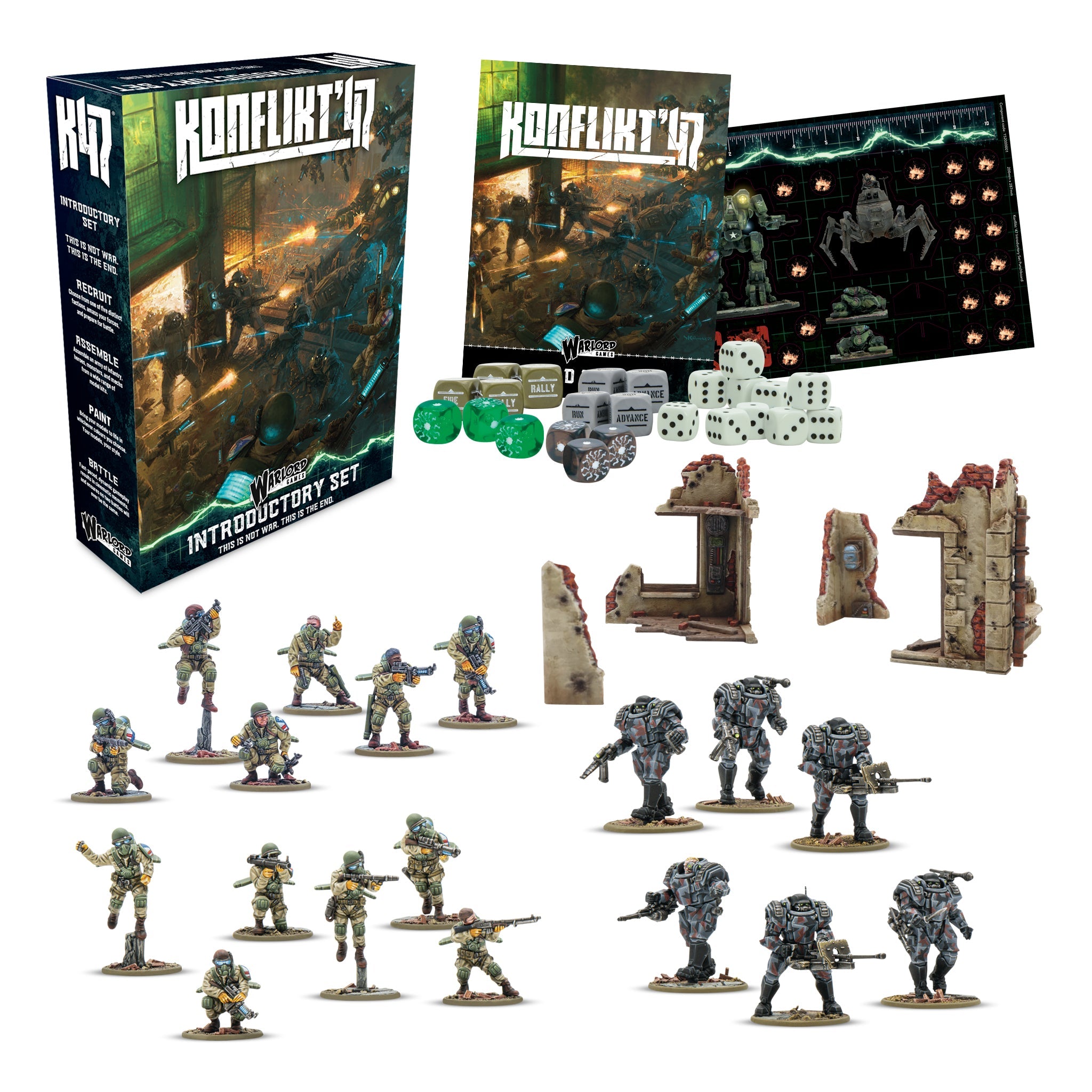 Konflikt '47 Introductory Set | Grognard Games
