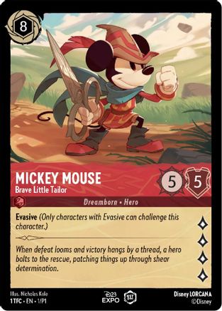 Mickey Mouse (1) [D23 Promos] | Grognard Games