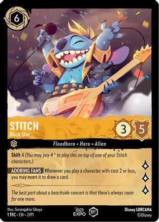 Stitch (2) [D23 Promos] | Grognard Games