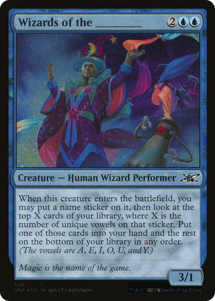 Wizards of the _____ (Galaxy Foil) [Unfinity] | Grognard Games