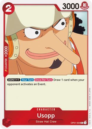 Usopp (OP01-004) - Romance Dawn Foil | Grognard Games