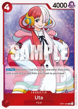 Uta (OP01-005) - Romance Dawn | Grognard Games