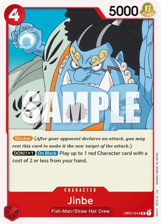 Jinbe (014) (OP01-014) - Romance Dawn | Grognard Games