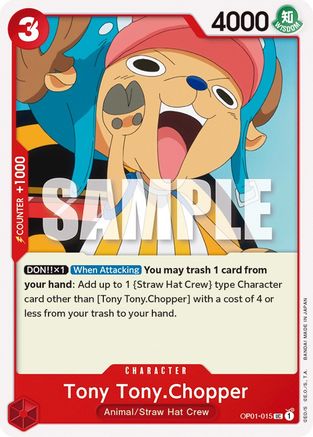 Tony Tony.Chopper (OP01-015) - Romance Dawn | Grognard Games