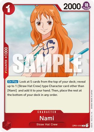 Nami (OP01-016) - Romance Dawn Foil | Grognard Games