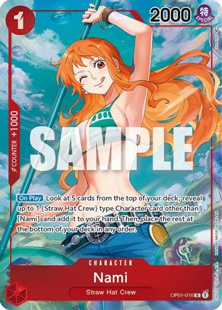 Nami (Parallel) (OP01-016) - Romance Dawn Foil | Grognard Games