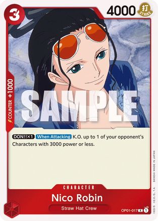 Nico Robin (OP01-017) - Romance Dawn Foil | Grognard Games