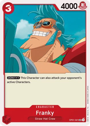 Franky (OP01-021) - Romance Dawn | Grognard Games