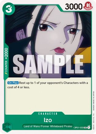 Izo (OP01-033) - Romance Dawn | Grognard Games