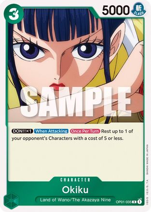 Okiku (OP01-035) - Romance Dawn Foil | Grognard Games