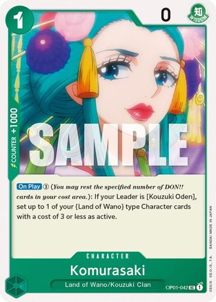 Komurasaki (OP01-042) - Romance Dawn | Grognard Games
