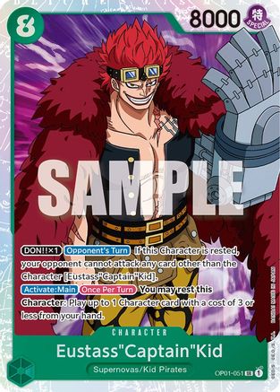 Eustass"Captain"Kid (OP01-051) - Romance Dawn Foil | Grognard Games
