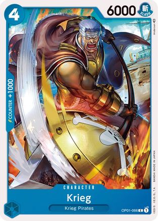 Krieg (OP01-066) - Romance Dawn | Grognard Games