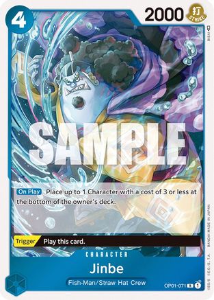 Jinbe (071) (OP01-071) - Romance Dawn Foil | Grognard Games