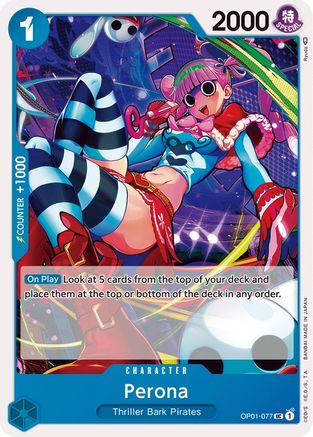 Perona (OP01-077) - Romance Dawn | Grognard Games