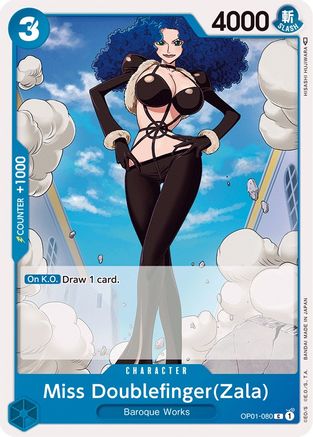 Miss Doublefinger(Zala) (OP01-080) - Romance Dawn | Grognard Games
