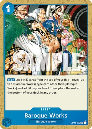 Baroque Works (OP01-090) - Romance Dawn | Grognard Games