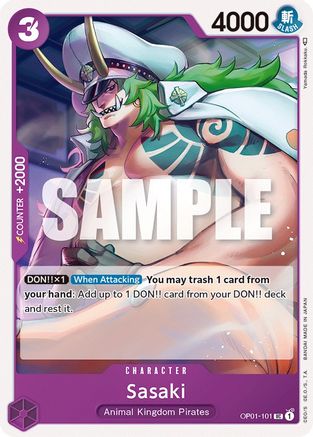Sasaki (OP01-101) - Romance Dawn | Grognard Games