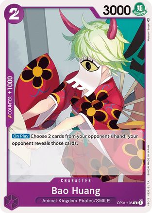 Bao Huang (OP01-105) - Romance Dawn | Grognard Games