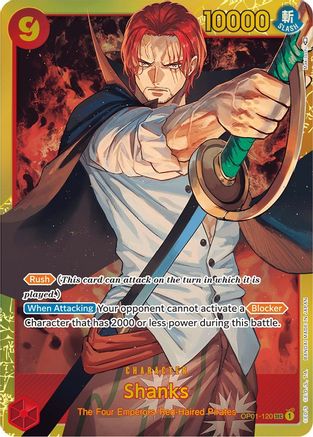 Shanks (OP01-120) - Romance Dawn Foil | Grognard Games