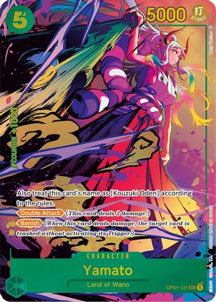 Yamato (Parallel) (OP01-121) - Romance Dawn Foil | Grognard Games