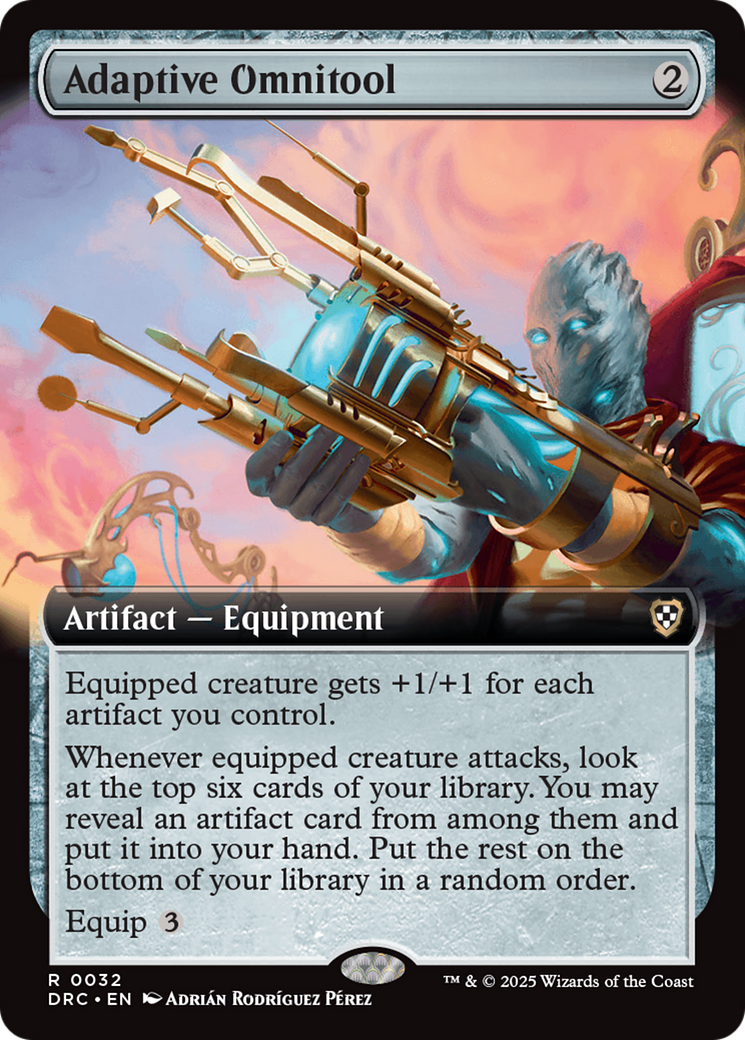 Adaptive Omnitool (Extended Art) [Aetherdrift Commander] | Grognard Games