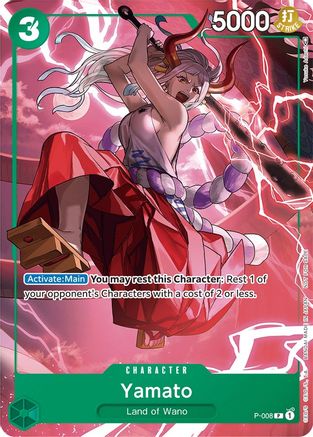 Yamato (Tournament Pack Vol. 1) (P-008) - One Piece Promotion Cards | Grognard Games