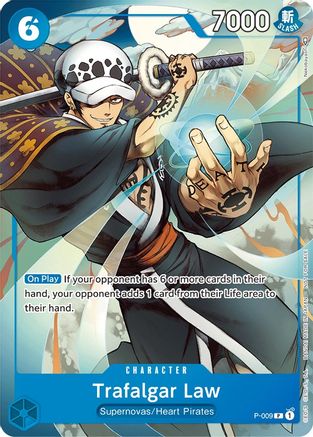 Trafalgar Law (Tournament Pack Vol. 1) (P-009) - One Piece Promotion Cards | Grognard Games