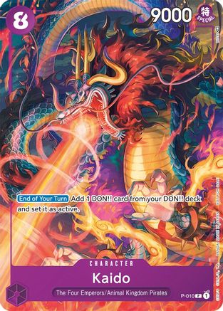 Kaido (Tournament Pack Vol. 1) (P-010) - One Piece Promotion Cards | Grognard Games