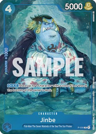 Jinbe (Event Pack Vol. 1) (P-030) - One Piece Promotion Cards Foil | Grognard Games