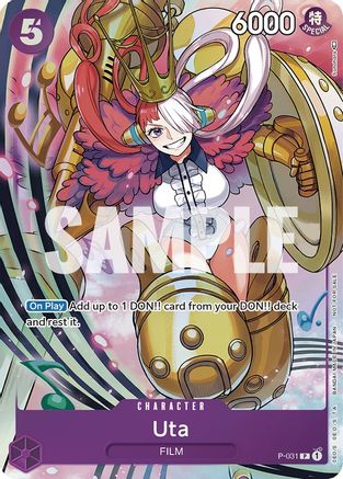 Uta (Event Pack Vol. 1) (P-031) - One Piece Promotion Cards Foil | Grognard Games