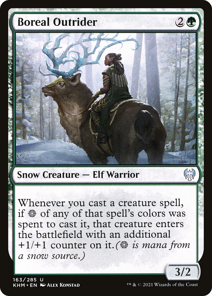 Boreal Outrider [Kaldheim] | Grognard Games