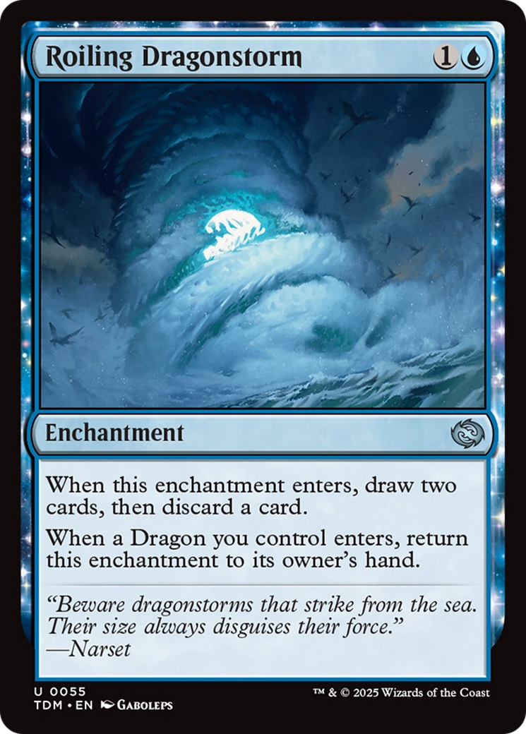 Roiling Dragonstorm [Tarkir: Dragonstorm] | Grognard Games