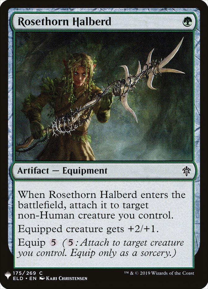 Rosethorn Halberd [Mystery Booster] | Grognard Games