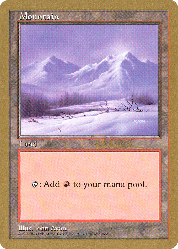 Mountain (pm442) (Paul McCabe) [World Championship Decks 1997] | Grognard Games