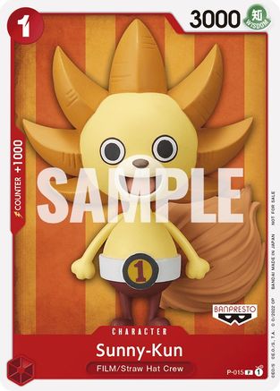 Sunny-Kun (One Piece Film Red) (P-015) - One Piece Promotion Cards | Grognard Games