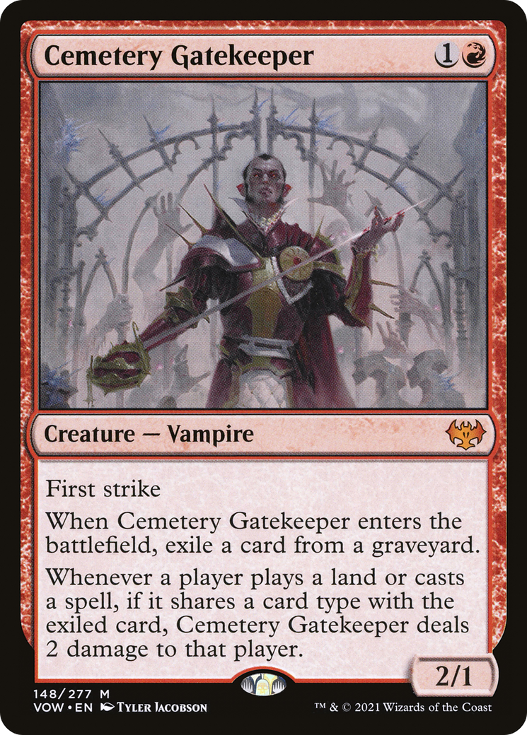 Cemetery Gatekeeper [Innistrad: Crimson Vow] | Grognard Games