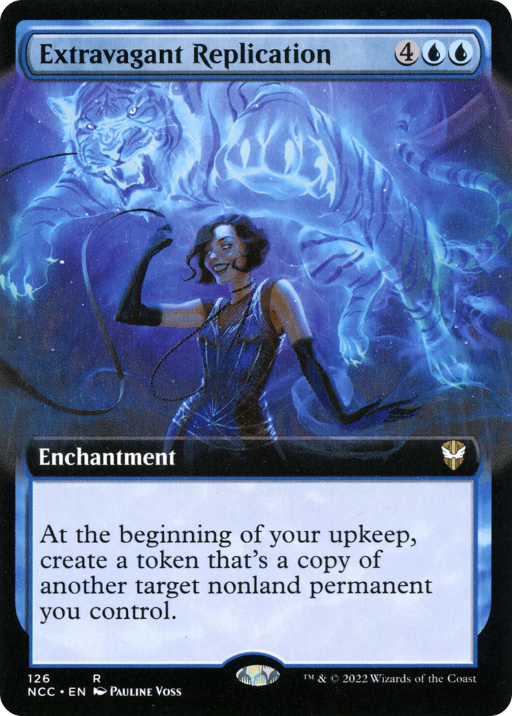 Extravagant Replication (Extended Art) [Streets of New Capenna Commander] | Grognard Games