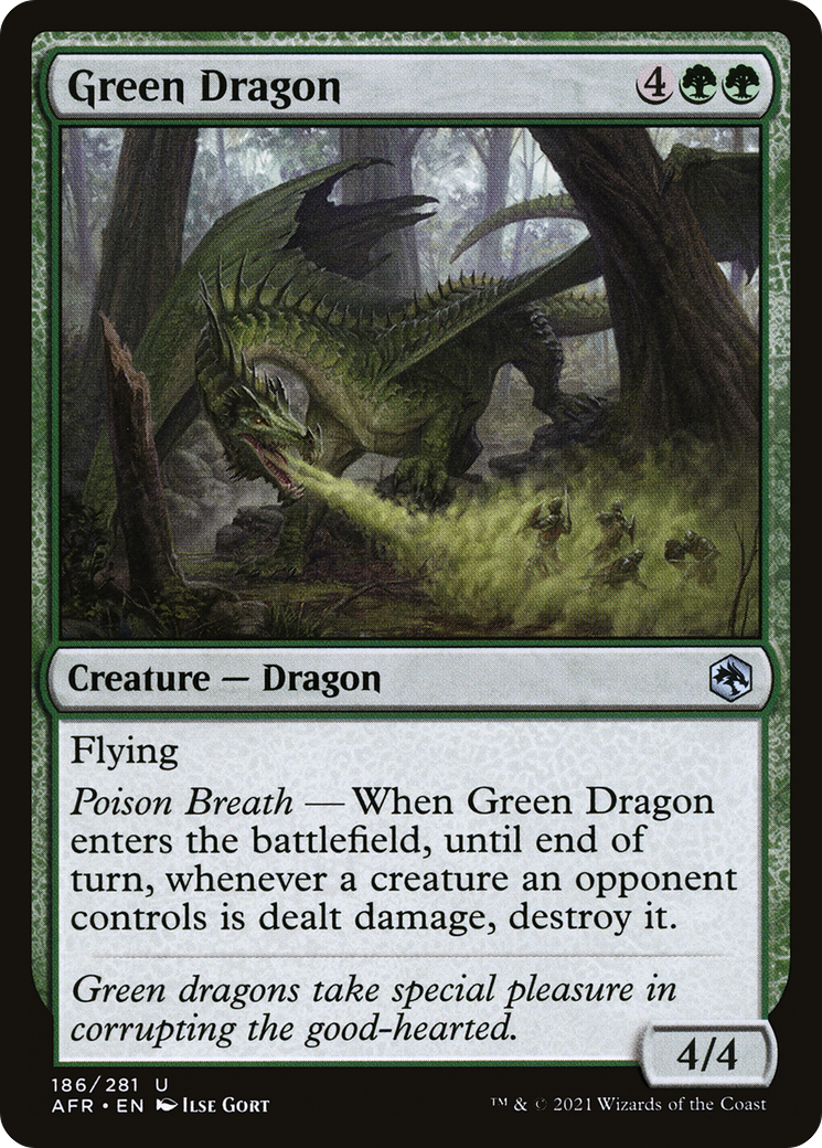 Green Dragon [Dungeons & Dragons: Adventures in the Forgotten Realms] | Grognard Games