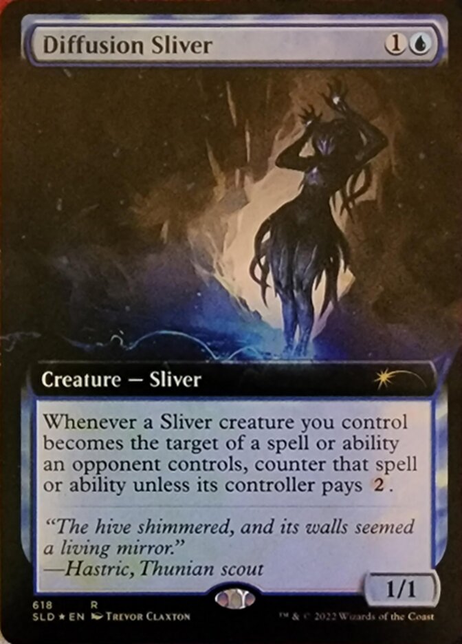 Diffusion Sliver (Extended Art) [Secret Lair Drop Promos] | Grognard Games