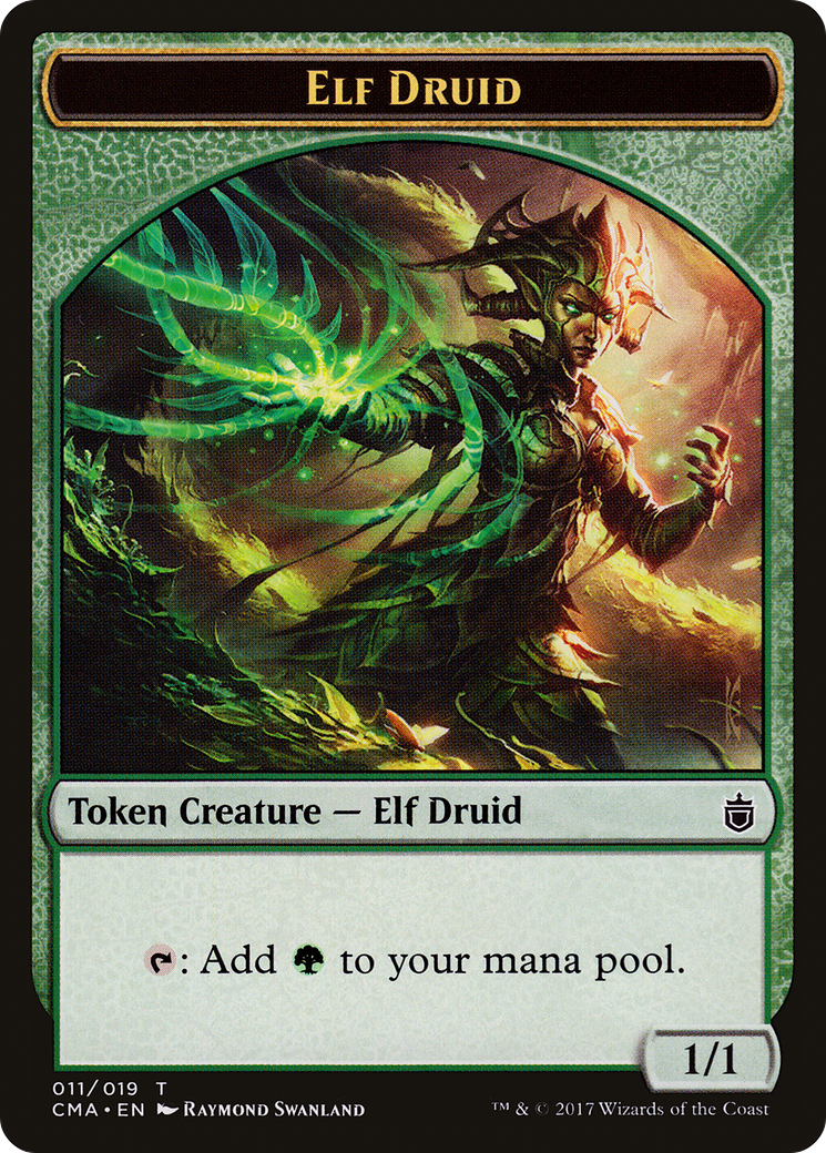 Elf Druid [Commander Anthology Tokens] | Grognard Games