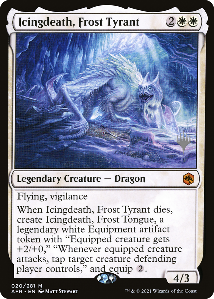 Icingdeath, Frost Tyrant (Promo Pack) [Dungeons & Dragons: Adventures in the Forgotten Realms Promos] | Grognard Games
